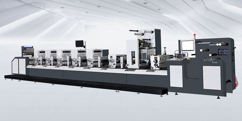 8色フレキソ印刷機 - WJLZ-350 - Hebei Wanjie Machinery Technology Co., Ltd. - 2色 / 6色 / 4色