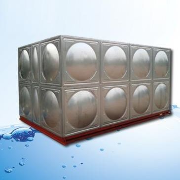 ウォータータンク - Dezhou Weiren Water Supply Equipment Co., Ltd. - ステンレススチール製 / 自立型 / 長方形
