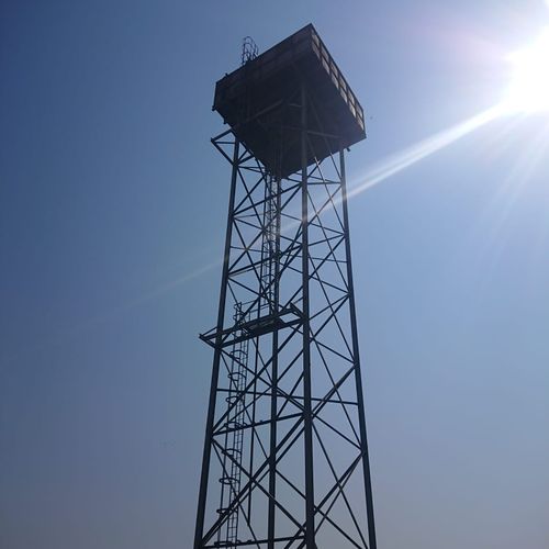 頭上タンク - Dezhou Weiren Water Supply Equipment Co., Ltd. - ウォーター / 亜鉛めっき / 炭素鋼製