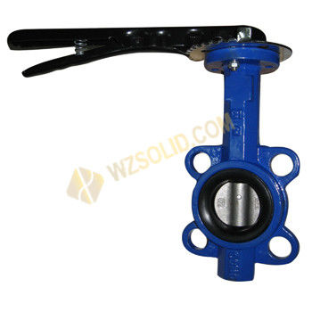 バタフライバルブ - CS/CI BV - Wenzhou Solid Mechanical Equipment Co., Ltd. - レバー / 電動式 / 空気操作