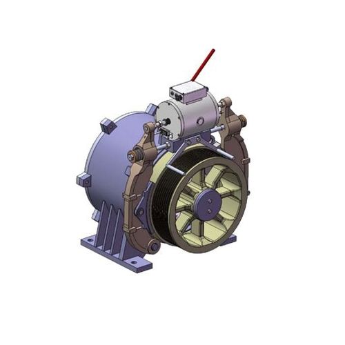 同期モーター - WJ340 series - Ningbo Xinda Group Co., Ltd. - 3相 / 400V / DC ブレーキ付