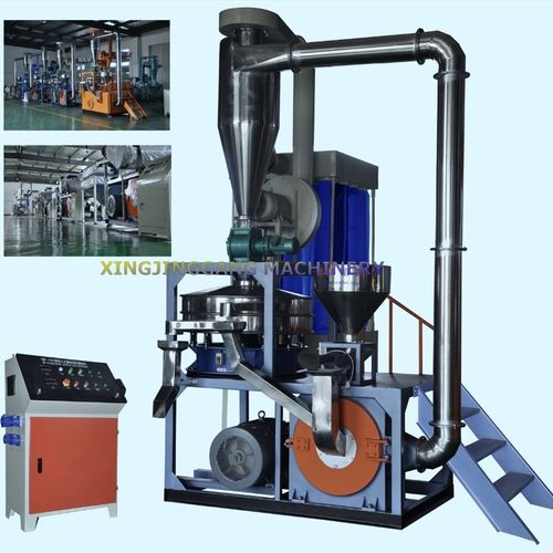 プラスチック用粉砕機 - MF series - ZHANGJIAGANG QING CHEN YU MACHINERY CO., LTD. - ディスク式 / 縦型 / 自動