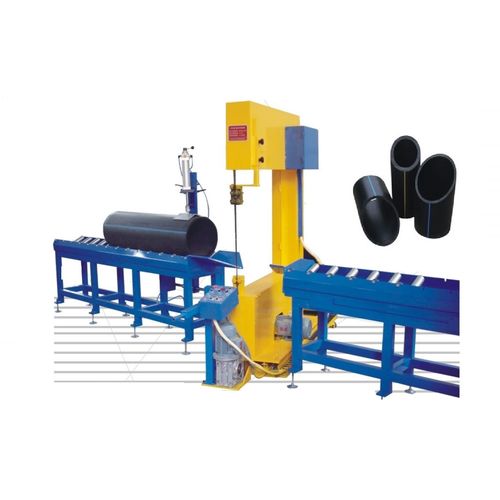 ナイフ切断機 - DJQ series - ZHANGJIAGANG QING CHEN YU MACHINERY CO., LTD. - プラスチック用 / 管