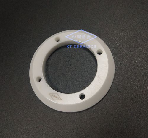セラミック製フランジ - Dongguan Xitao Precision Ceramics Co., Ltd. - スルーホール / 円形