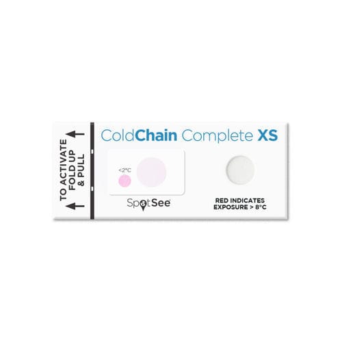 天候温度監視ラベル - Complete XS - SpotSee - 粘着 / 化学製品 / 食品用