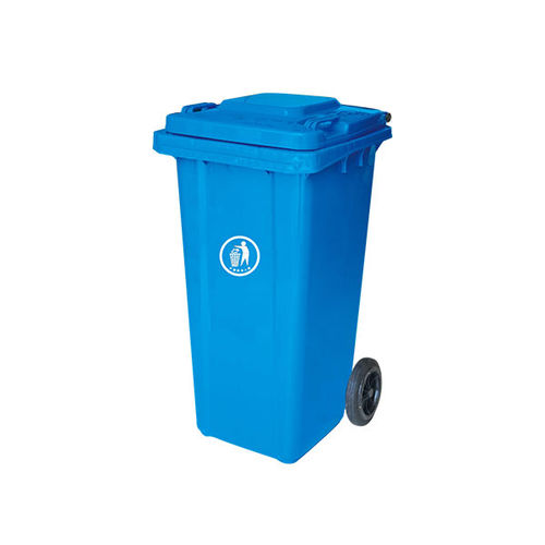 HDPEゴミ箱 - ZG series  - Zhejiang Zhiguang Plastic Pallet Co., Ltd. - 産業廃棄物用 / 有機廃棄物用 / ふた付き