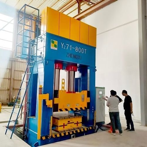 油圧式プレス機 - Yz71 800T FRP - Zhengxi Hydraulic - 電動式 / 成形 / 圧縮