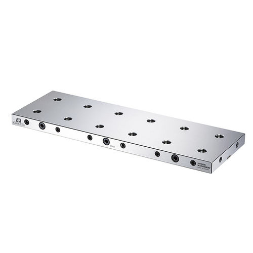 モジュール式支持プレート - M-96X96(8072G) - HOMGE MACHINERY IND. CO., LTD. - 精密 / スチール製 / 長方形