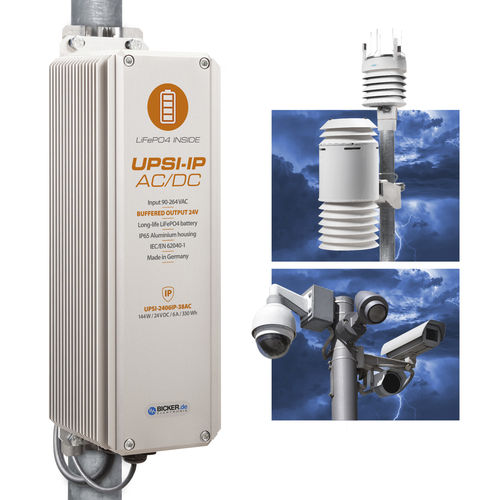 外用無停電電源装置 - UPSI-2406R2IP-38AC+PSZ-1100 - Bicker Elektronik GmbH - オールインワン / AC / DC
