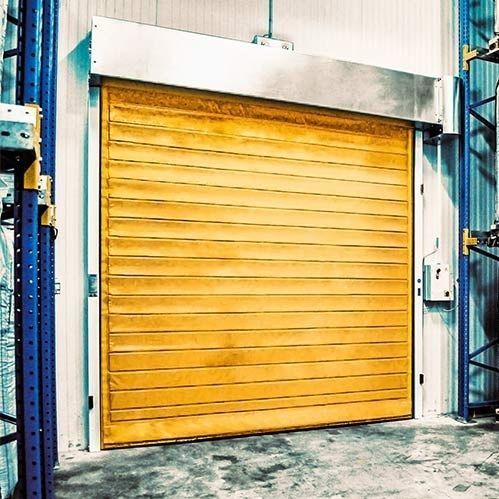 ロ－ルアップ式ドア - AUTO-FRIGO - GIESSE S.p.A - PVC / ポリエチレン / 屋内用