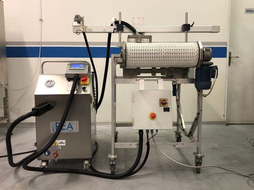 電動式スチームクリーナー - Tornado - REA STEAM CLEANING SRL - ステンレス製 / 食品産業用 / ベルト コンベヤー用