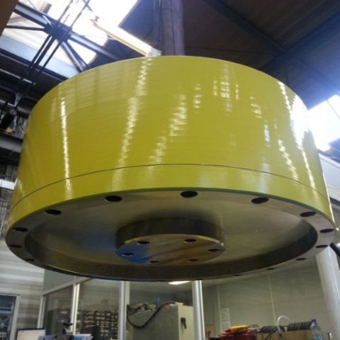 電子スイッチ吊り上げ電磁石 - 20.04 - Braillon Magnetics - 円形 / 電磁式
