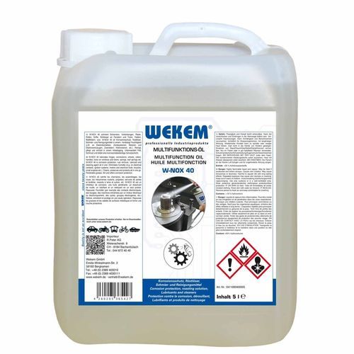 潤滑オイル -  W-NOX 40-5 - Wekem - 保護 / モ－タ－用 / 継手用