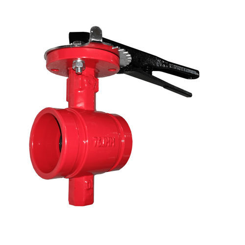 ディスク式バルブ - D81X series - Nuevas líneas de extincion - レバー / 制御 / フランジ取り付け