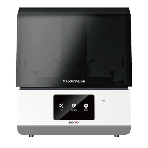 樹脂3Dプリンタ - Mercury-D6K - Soonser - 歯科 / LCD / 大型