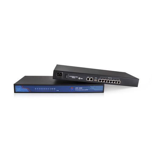 8 ポート周辺機器のサーバー - USR-N668 - Jinan USR IOT Technology Limited - イーサネット / RS-232 / Modbus RTU