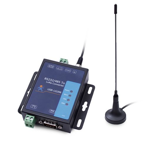 プロトコル変換器 - USR-LG206-P - Jinan USR IOT Technology Limited - RS-232からLoRaへ / RS-485からLoRaへ / 地点間