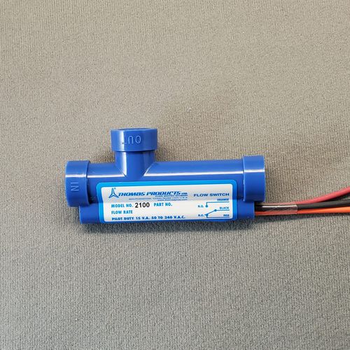 ピストン式フロースイッチ - 2100  - Thomas Products LTD - 液体用 / 高温 / プラスチック製