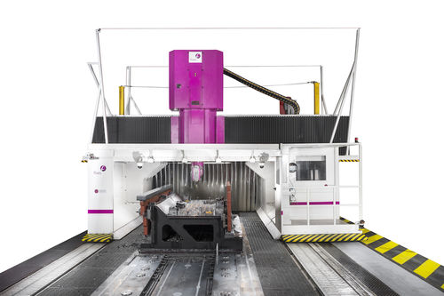 3軸フライス盤 - FOREST-LINÉ MODUMILL IE - Fives Machining - 縦型 / ガントリー型 / 移動式テーブル