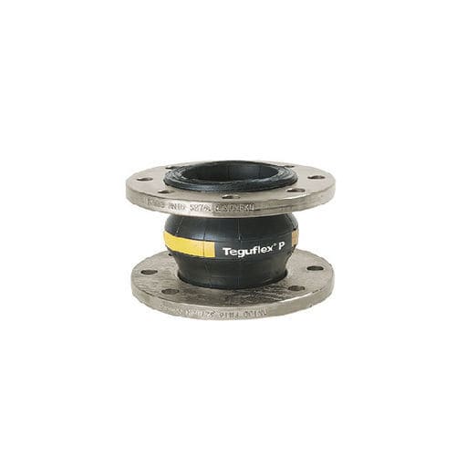 ゴム製伸縮管継手 - TEGUFLEX® P - Trelleborg Expansion Joints/トレルボルグ - 円形 / フランジ取り付け / 水