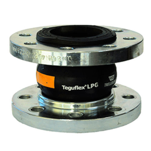 ゴム製伸縮管継手 - TEGUFLEX® P LPG - Trelleborg Expansion Joints/トレルボルグ - 円形 / フランジ取り付け / 石油