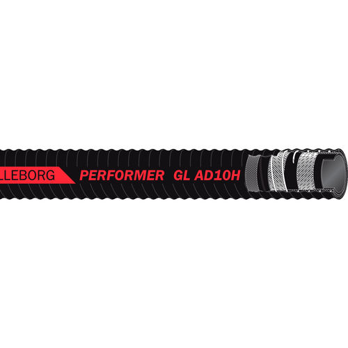 油圧ホース - PERFORMER GL AD10H  - Trelleborg Industrial Hose - バルク材用 / 圧縮空気用 / 泥用