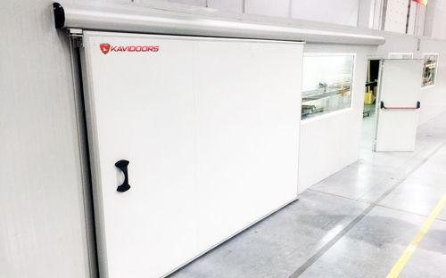 スライド式ドア - Kavidoors - アルミニウム製 / 屋内用 / 産業用