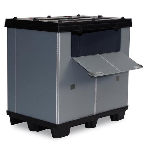PPパレットボックス - TP - CMP srl - 貯蔵用 / 輸送用 / 折り畳み式