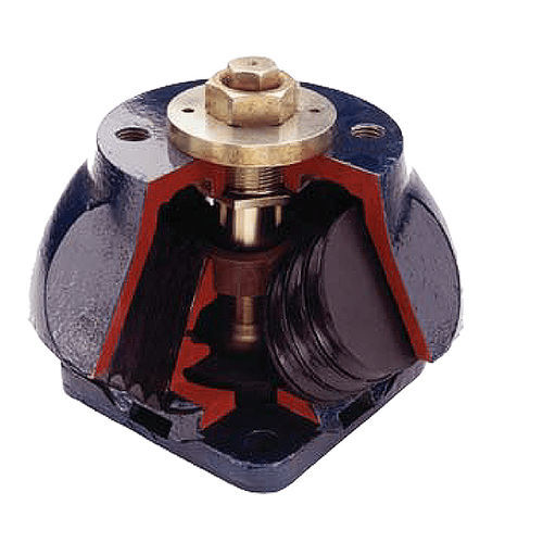 長方形防振マウント - Cushymount  - Trelleborg Antivibration Solutions - 金属製 / 鉄製 / ゴム製