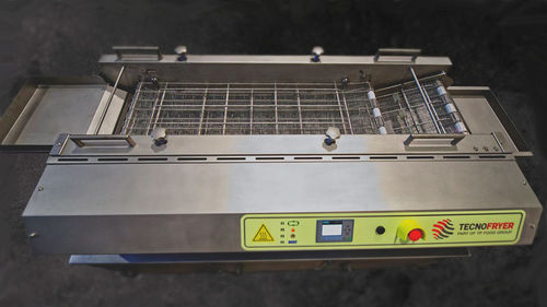 連続産業用フライヤー - FRYE  - Tecnofryer - 果物用 / コンベヤー式 / ステンレススチール製