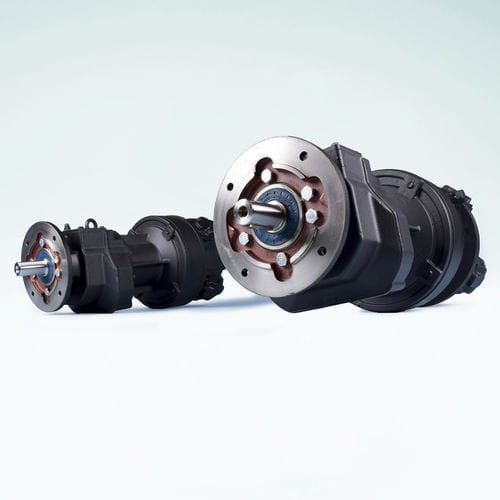 ラジアルピストンエアモーター - GLOBE Airmotors, Test Equipment & Motion Control - 重荷重用 / ATEX / 歯車減速機付き