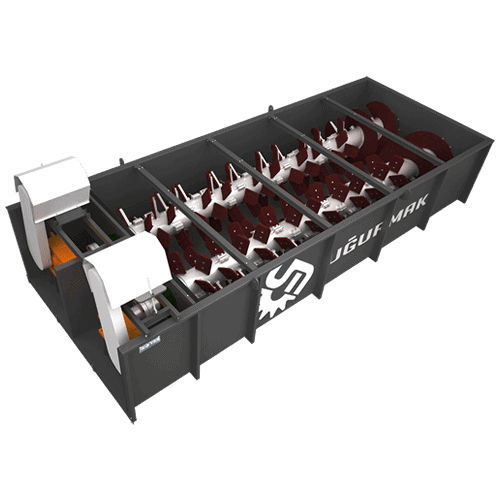 石材製粉砕機 - UPY series - Uğurmak Crushing and Screening Plants - ブレード式 / 横型 / ダブル