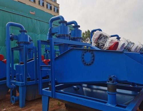 湿式選別ふるい機 - Fujian Nanxing Environmental Technology Co.,Ltd - 廃水処理用 / 振動 / バルク材用