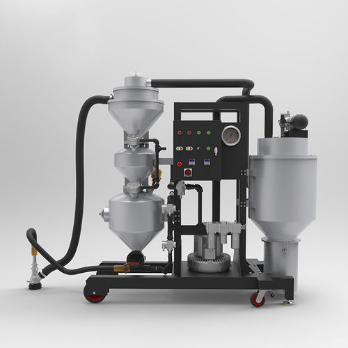 自動サンドブラスタ－ - DVK60/80 - Tongbao Surface Processing Equipment - 圧力式 / 移動式 / 統合吸引器付き