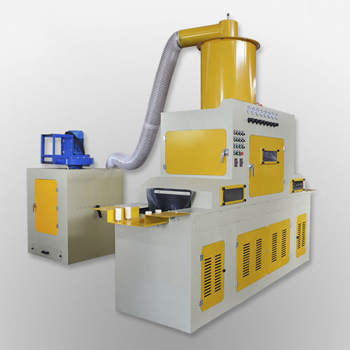 自動サンドブラスタ－ - TB-NC400-8A - Tongbao Surface Processing Equipment - 吸引 / 表面処理用 / ベルトコンベヤー付き