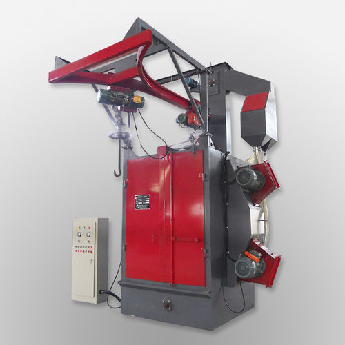 フック型ショットブラスト機 - TB-Q375-2A - Tongbao Surface Processing Equipment - タービン / シリンダー用 / ホイールリム用