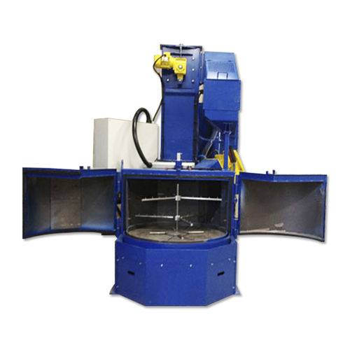 回転テーブルショットブラスト機 - TB-RT650 - Tongbao Surface Processing Equipment - タービン / 金属用 / バルク材用