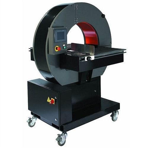 オービタルストレッチ包装機 - S300 - Shanghai Fhope machinery co.,ltd - 半自動 / チューブ / バー用