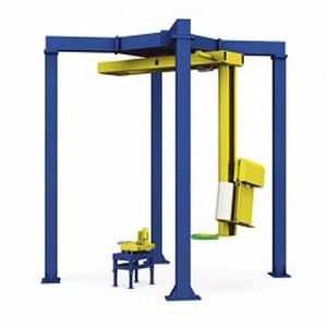 回転アーム式包装機 - R300 - Shanghai Fhope machinery co.,ltd - 半自動 / パレット用 / 伸縮フィルム