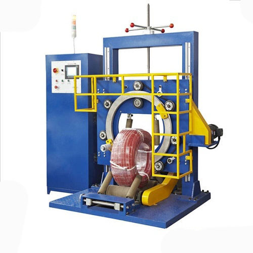 回転リング付包装機 - FPH-400 - Shanghai Fhope machinery co.,ltd - 垂直 / 自動 / 波付管用
