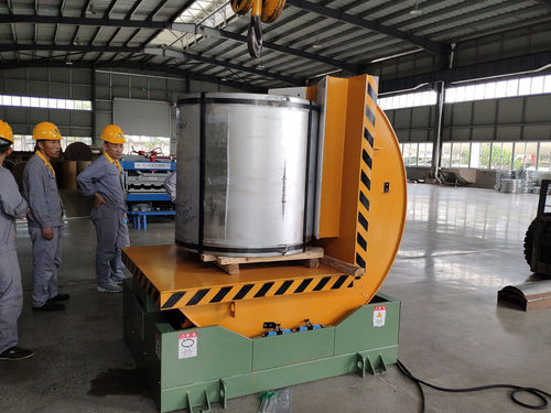 電動・油圧傾斜ステーション - Shanghai Fhope machinery co.,ltd - リール / 金属製 / 食品産業用