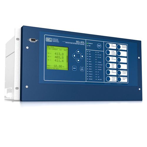 位相順序保護継電器 - SEL-411L - Schweitzer Engineering Laboratories - 送電線用 / 多機能
