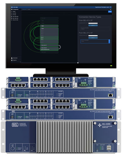 16 ポートイーサネットスイッチ - SEL-2740S / SEL-5056 - Schweitzer Engineering Laboratories - イーサネット / ラックマウント