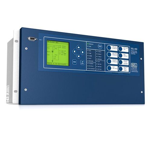 過電流保護継電器 - SEL-451 - Schweitzer Engineering Laboratories - パネル取り付け用 / デジタル / プログラム可能
