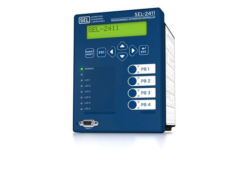 パネルマウントプログラマブルオートメーションコントローラ - SEL-2411 - Schweitzer Engineering Laboratories - E/S内蔵 / イーサーネット経由 / Modbus