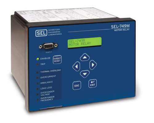 電圧保護継電器 - SEL-749M - Schweitzer Engineering Laboratories - 過負荷 / 過電流 / 位相順序