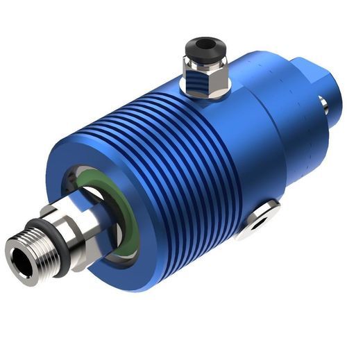 冷却流体用ロータリージョイント - 120 series - ROTOTECH MAKİNA SAN. VE DIŞ TİC. LTD. ŞTİ. - 精密 / 回転テーブル用 / 工作機械用