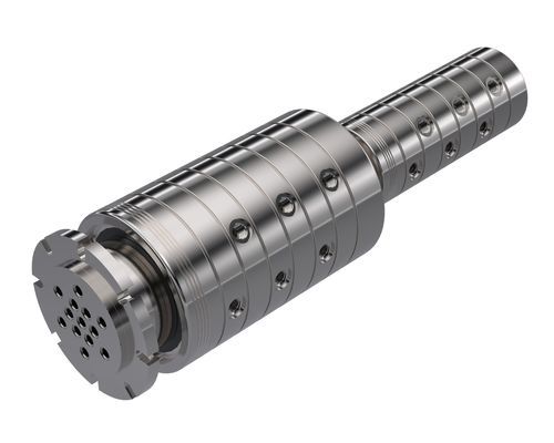 食品用ロータリージョイント - M1-S12 SS - ROTOTECH MAKİNA SAN. VE DIŞ TİC. LTD. ŞTİ. - 12流路 / 連続鋳造用 / ゴムおよびプラスチック用途用
