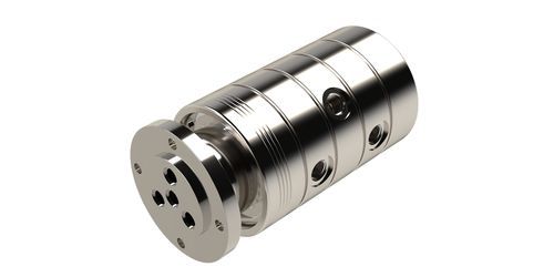 食品用ロータリージョイント - M2-S3 SS series - ROTOTECH MAKİNA SAN. VE DIŞ TİC. LTD. ŞTİ. - 3流路 / 連続鋳造用 / ゴムおよびプラスチック用途用