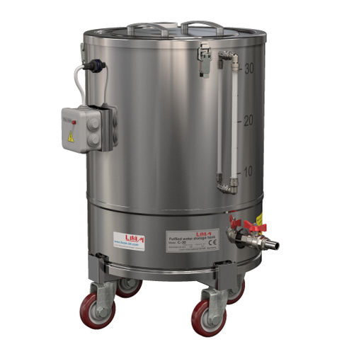精製水タンク - С-30 - Livam GmbH - ステンレススチール製 / 貯蔵用